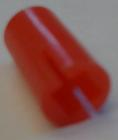 NYOMÓGOMB SAPKA PIROS D=8x10mm szögletes tengelyre (4x4mm) 09082