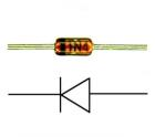 1N 4148 100 V 0.2 A <  4 nS DO35 FSC/PANJIT RoHSc.