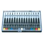 CSAVARHÚZÓ KÉSZLET 15DB-os -:1,2,3,3.5 X:2,2.5,3.5 *:TX6, TX8,TX10,TX15 4xHEXA ASS-5151